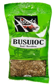 Livada Dried and Chopped Basil Leaves 20g