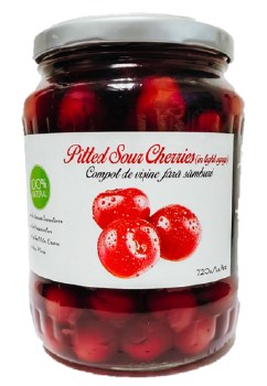 Livada Pitted Sour Cherries 720g