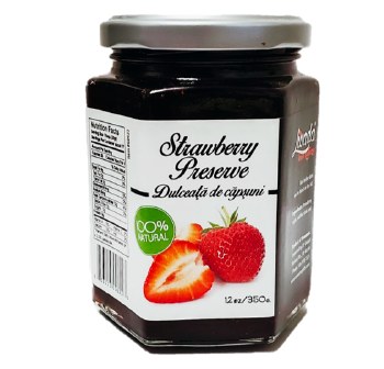 Livada Strawberry Preserve 370g.