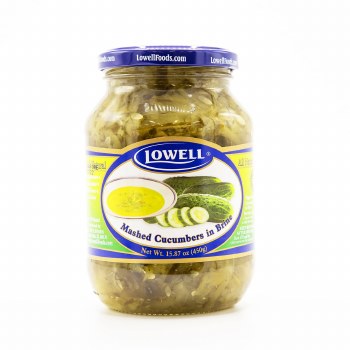 Lowell Mashed Cucumbers in Brine 450g