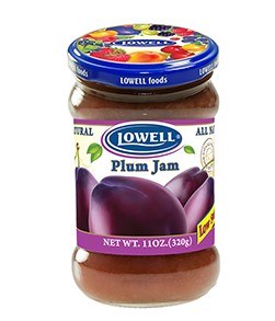 Lowell Plum Jam 320g