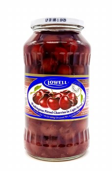 Lowell Washington Pitted Cherries in Light Syrup 680g