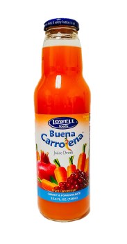 Lowell Carrot Pomegranate Juice 750ml