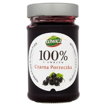 Lowicz 100 Percent Black Currant Jam 220g