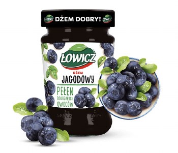 Lowicz Blueberry Jam 280g