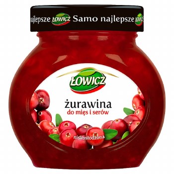 Lowicz Cranberry Preserves 240g