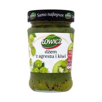 Lowicz Gooseberry and Kiwi Jam 280g