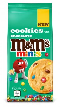 M&M Cookies with Mini Chocolate M&Ms 180g