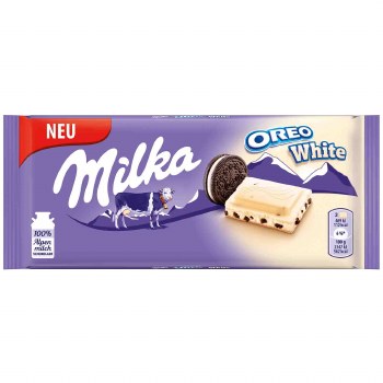 Milka Oreo White Milk Chocolate 100g