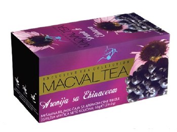 Macval Aronia and Echinacea Herbal Tea 50g