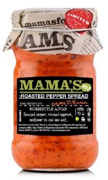 Mamas Mild Ajvar Roasted Pepper Spread 10oz