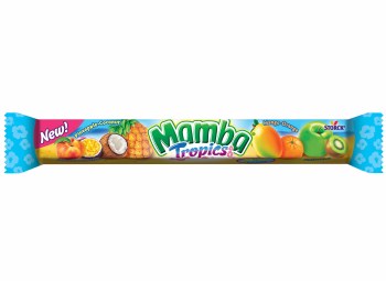 Mamba Tropics Assorted Chewy Candy Stick 79g