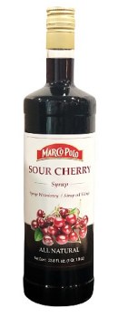 Marco Polo Sour Cherry Syrup 1L