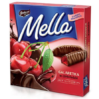 Goplana Mella Cherry Chocolate Jellies 190g