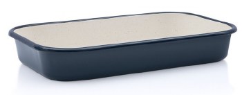 Metalac Dark Blue Baking Pan Djuvecara 38 cm Diameter