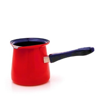 Metalac Red Coffee Pot 13 cm Diameter