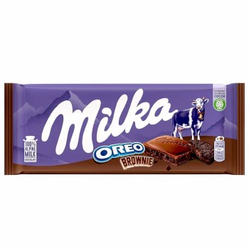 Milka Alpine Milk Oreo Brownie Chocolate 100g