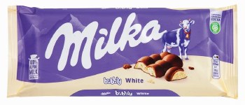 Milka Bubbly White Alpine Chocolate 95g