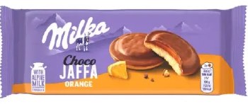 Milka Chocolate Covered Orange Filled Jaffa Cakes 147g