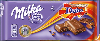 Milka Daim Chocolate 100g