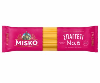 Misko Spaghetti Noodles Number Six 500g