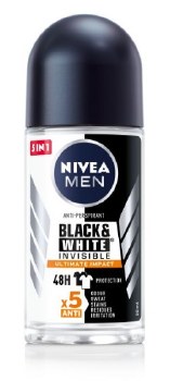Nivea Men Roll On Black and White Ultimate Impact Deodorant 50ml