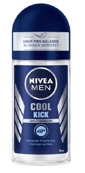 Nivea Men Roll On Cool Kick Deodorant 50ml