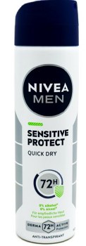 Nivea Men Sensitive Protect Anti-Transpirant Quick Dry Spray 150ml