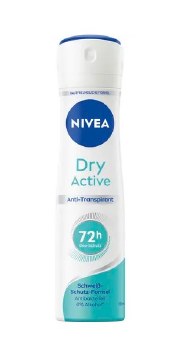 Nivea Womens Dry Active Deodorant Spray 150ml