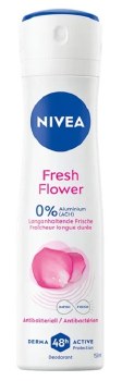 Nivea Womens Fresh Flower Spray Deodorant 150ml