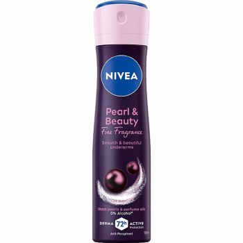 Nivea Womens Pearl and Beauty Fine Fragrance Anti-Perspirant Spray 150ml