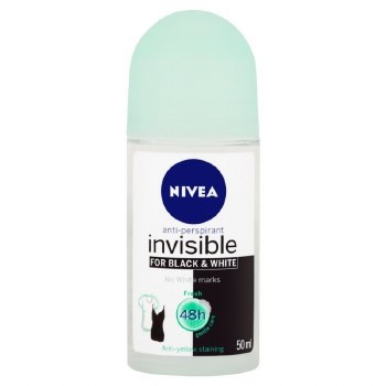 Nivea Women Black and White Invisible Fresh 48 Hour Roll On Deodorant 50ml