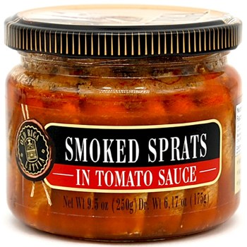 Old Riga Smoked Sprats in Tomato Sauce 175g R