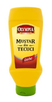 Olympia Hot Mustard Mustar din Tecuci Iute 500g