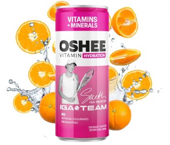 Oshee Orange Flavored Vitamin Hydration Sparkling Drink 250ml