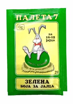 Paleta 7 Green Egg Dye 6g