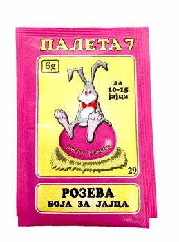 Paleta 7 Pink Egg Dye 6g