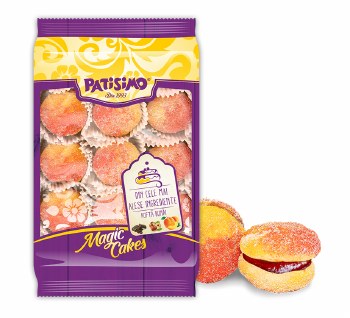 Patisimo Magic Cakes Peach Shaped Cookies with Apricot Filling 340g