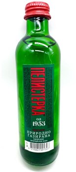 Pelisterka Natural Sparkling Mineral Water Glass Bottle 250ml