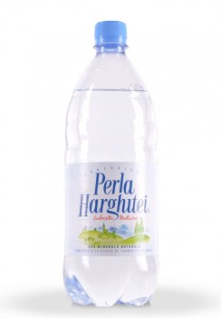 Perla Harghitei Natural Sparkling Mineral Water 1 Liter Bottle