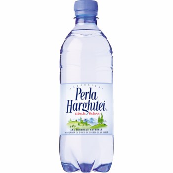 Perla Harghitei Natural Sparkling Mineral Water Single Bottle 500ml