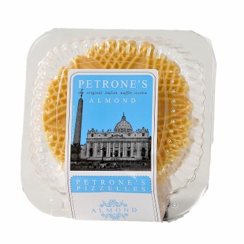 Petrones Italian Almond Pizzelle Waffle Cookies 6oz