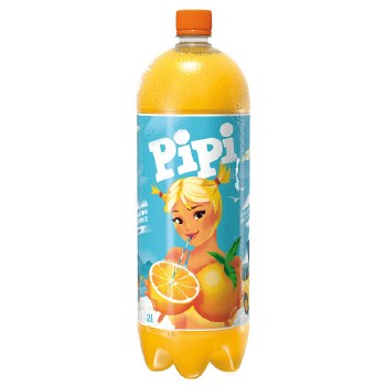 PiPi Carbonated Orange Drink 2L