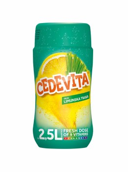 Pliva Cedevita Lemongrass Flavored Instant Drink Mix 200g