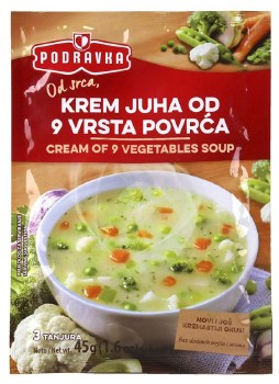 Podravka Cream of 9 Vegetables Soup 45g