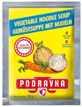 Podravka Vegetable Noodle Soup 58g