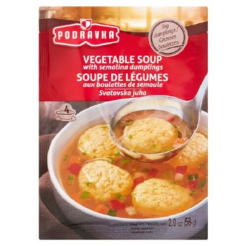 Podravka Vegetable Soup with Semolina Dumplings 58g