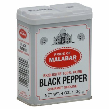 Pride of Malabar Gourment Ground Black Pepper 113g