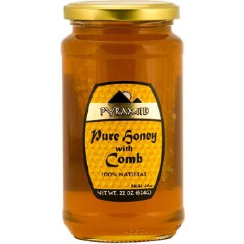 Pyramid Pure Honey with Comb 624g
