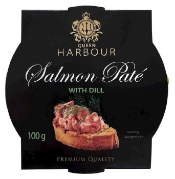 Queen Harbour Salmon Pate with Dill 100g